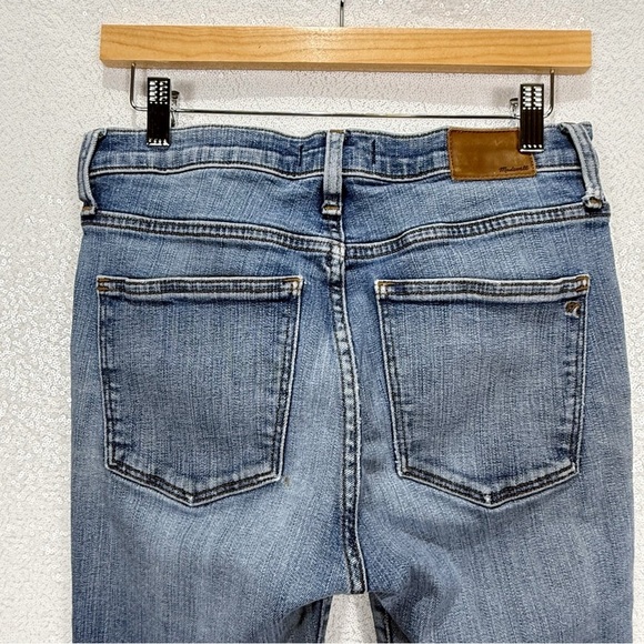 Madewell 9” High-Rise Skinny Crop Jeans Women’s Size 28 Light Wash - Picture 4 of 12
